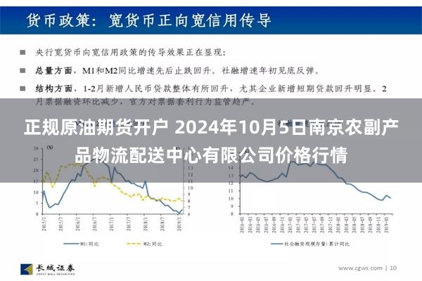 正规原油期货开户 2024年10月5日南京农副产品物流配送中心有限公司价格行情